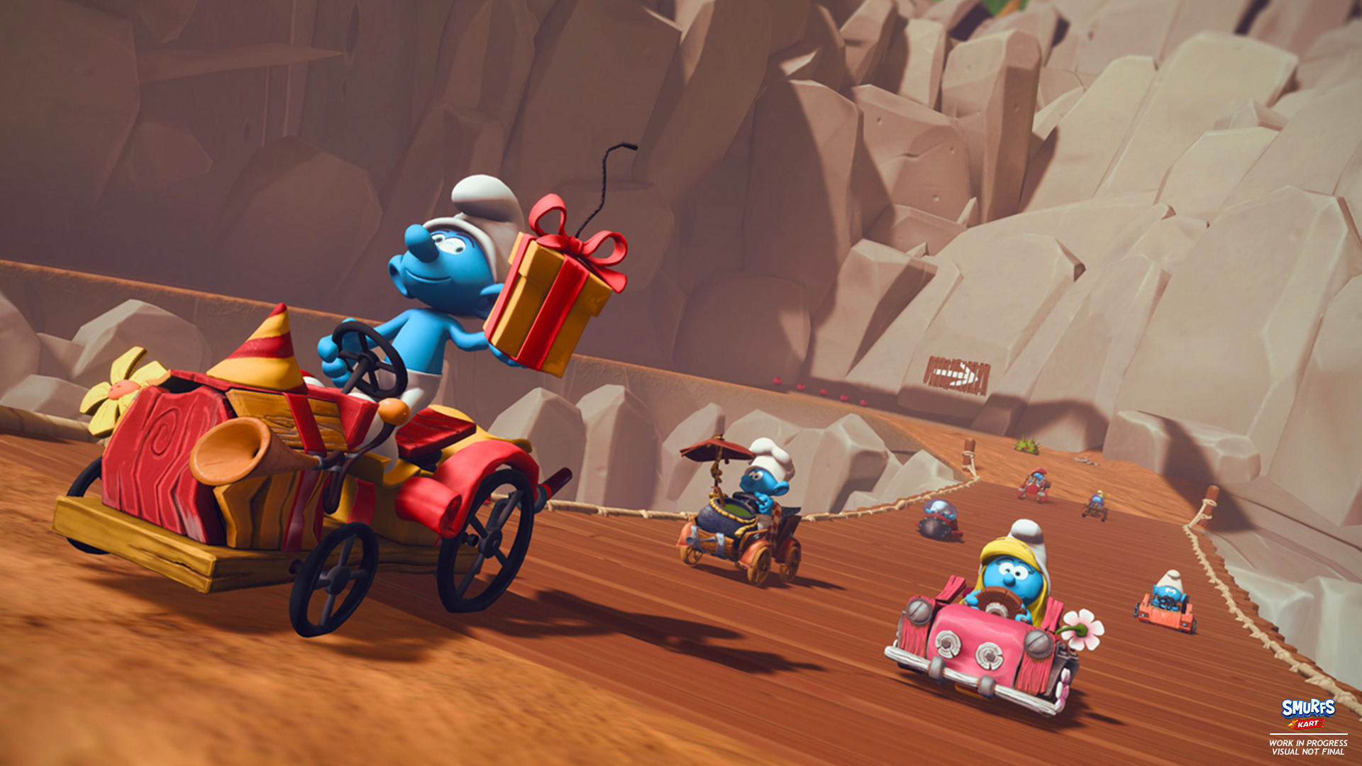 JOGO PS5 SMURFS KART - USADO