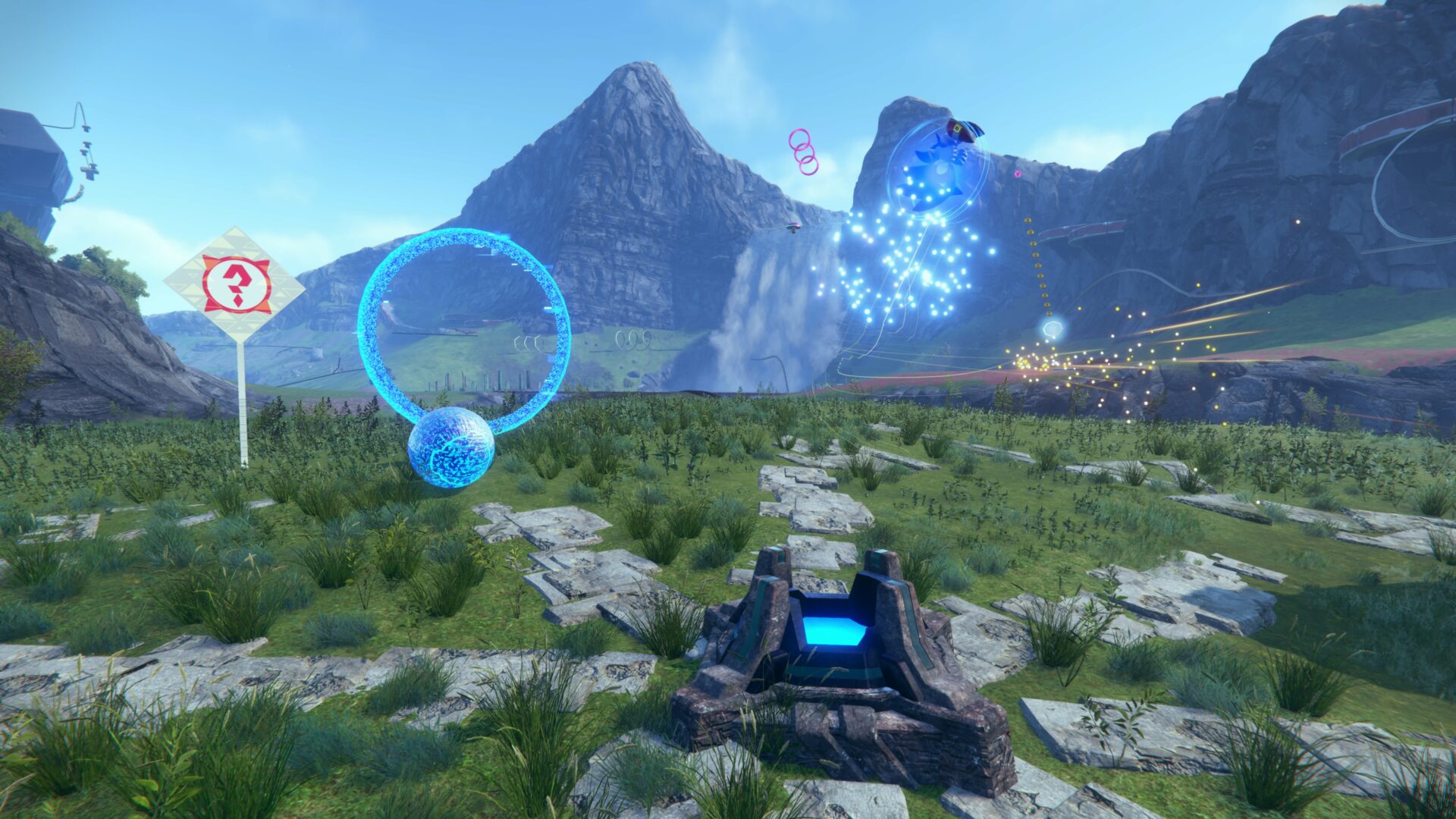 sonic frontiers gameplay screenshot
