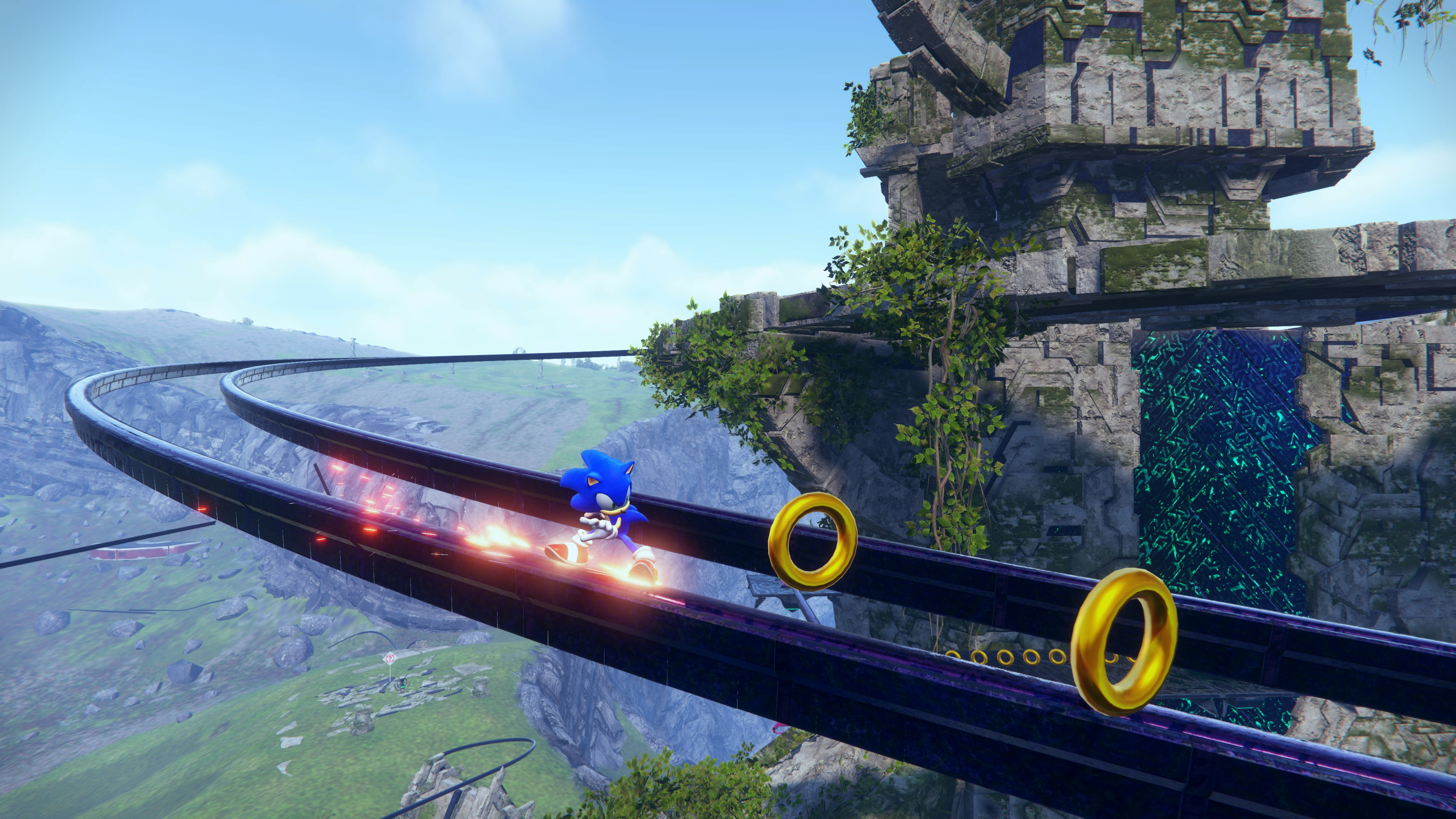 Sonic Frontiers New Gameplay Shows Off Action and New Enemies, More to Come  in June