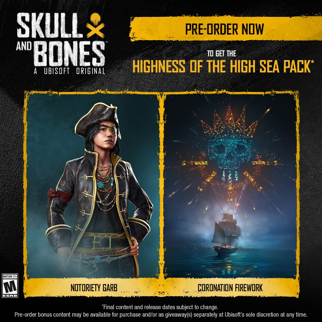Skull & Bones Gets A New Release Window, Ubisoft Lineup Schedule Announced  - Game Informer