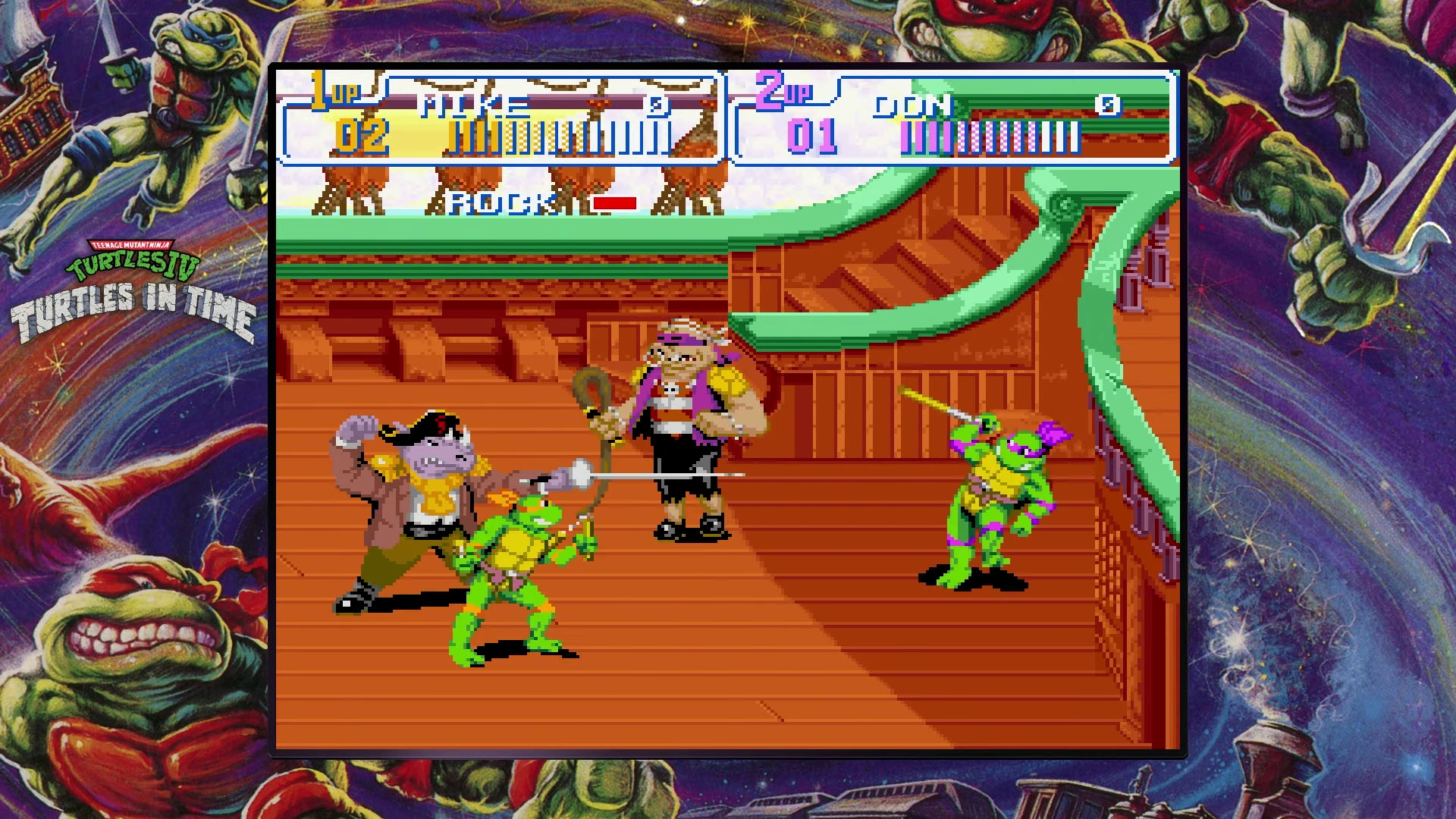 Teenage Mutant Ninja Turtles: Underground gameplay - PlayStation Collection Gematsu The - Cowabunga