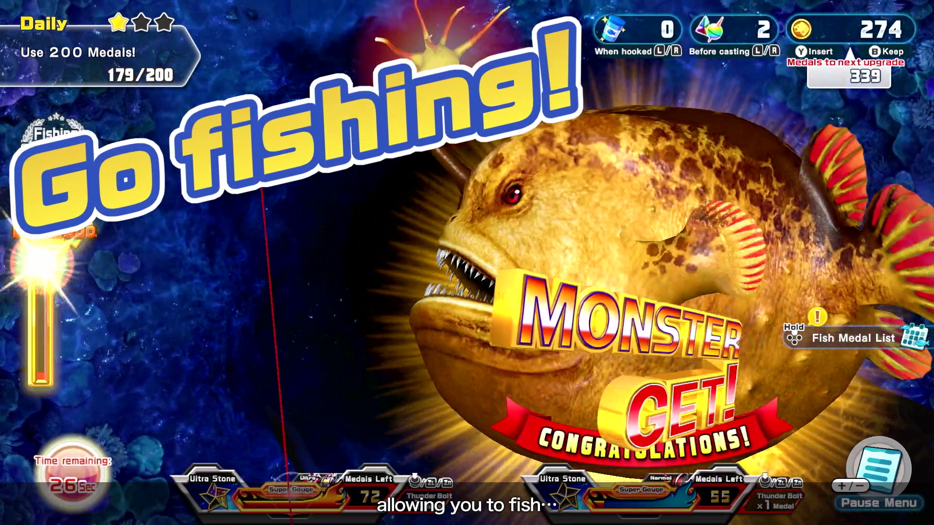 Ace Fishing : Wild Catch - Hello, Anglers! Please read below for more info  on the v5.6.2 update. Update Details □ 7☆ Equipment Earth Goddess Gaia  Update - You can craft the