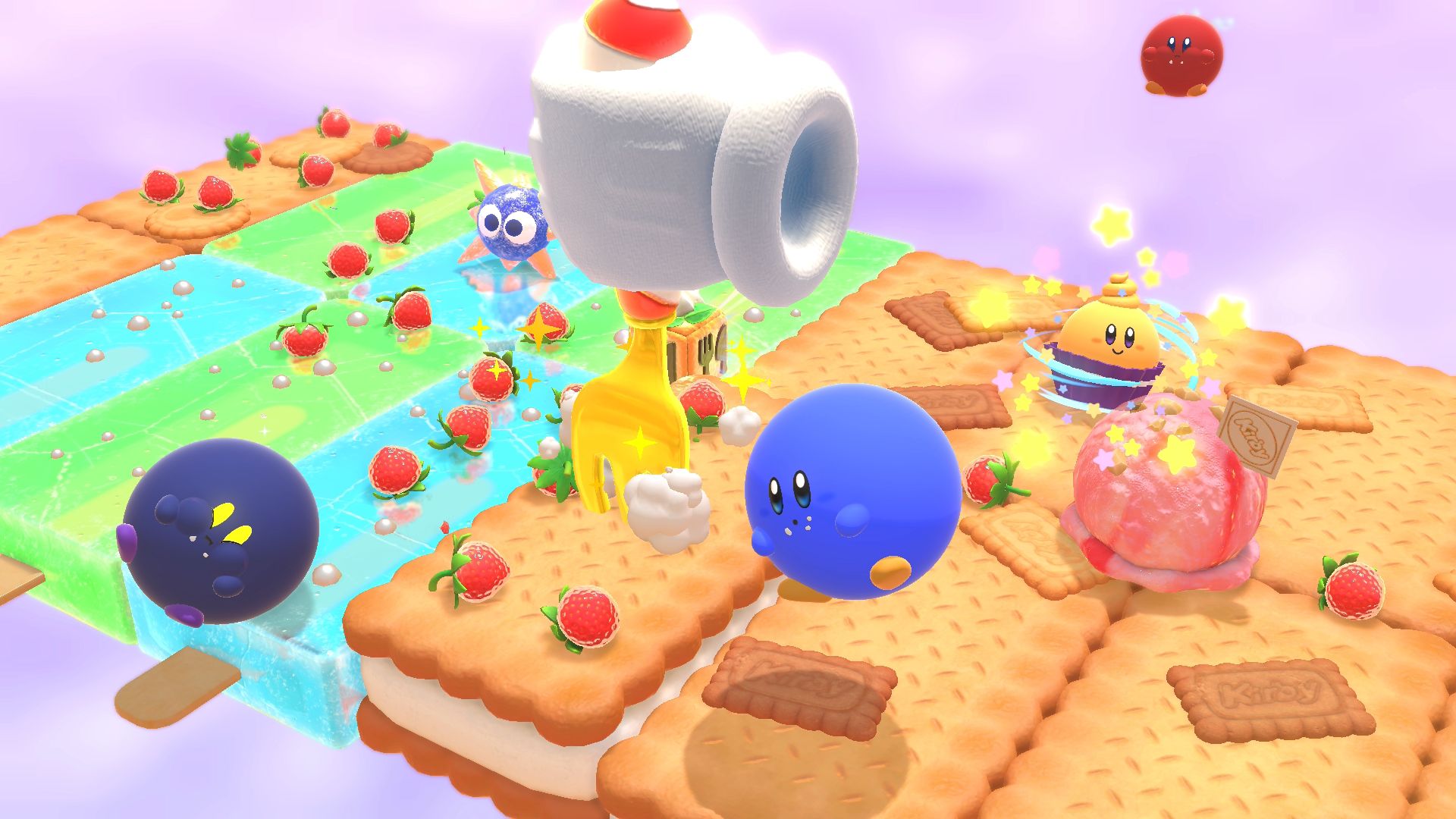 Kirby's Dream Buffet - Full Game Walkthrough (All Courses