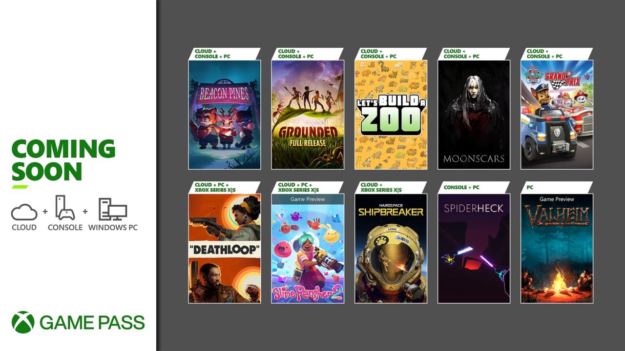 Xbox Game Pass adds DEATHLOOP, Slime Rancher 2, Valheim, and more in ...