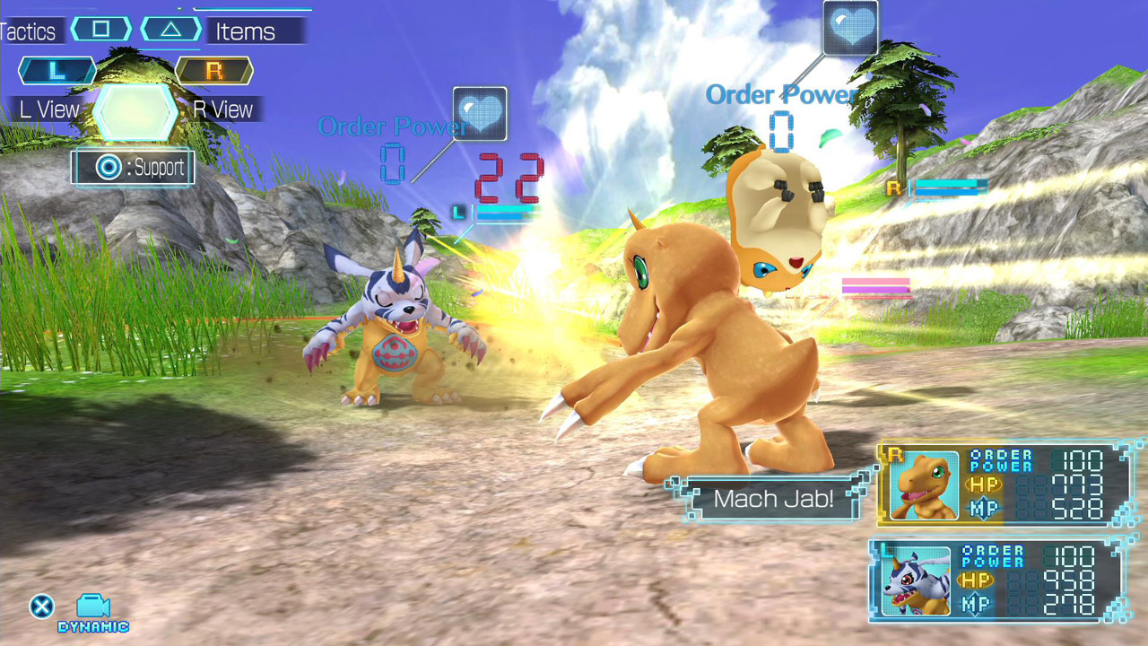 Nuevo gameplay de Digimon World Next Order en Nintendo Switch