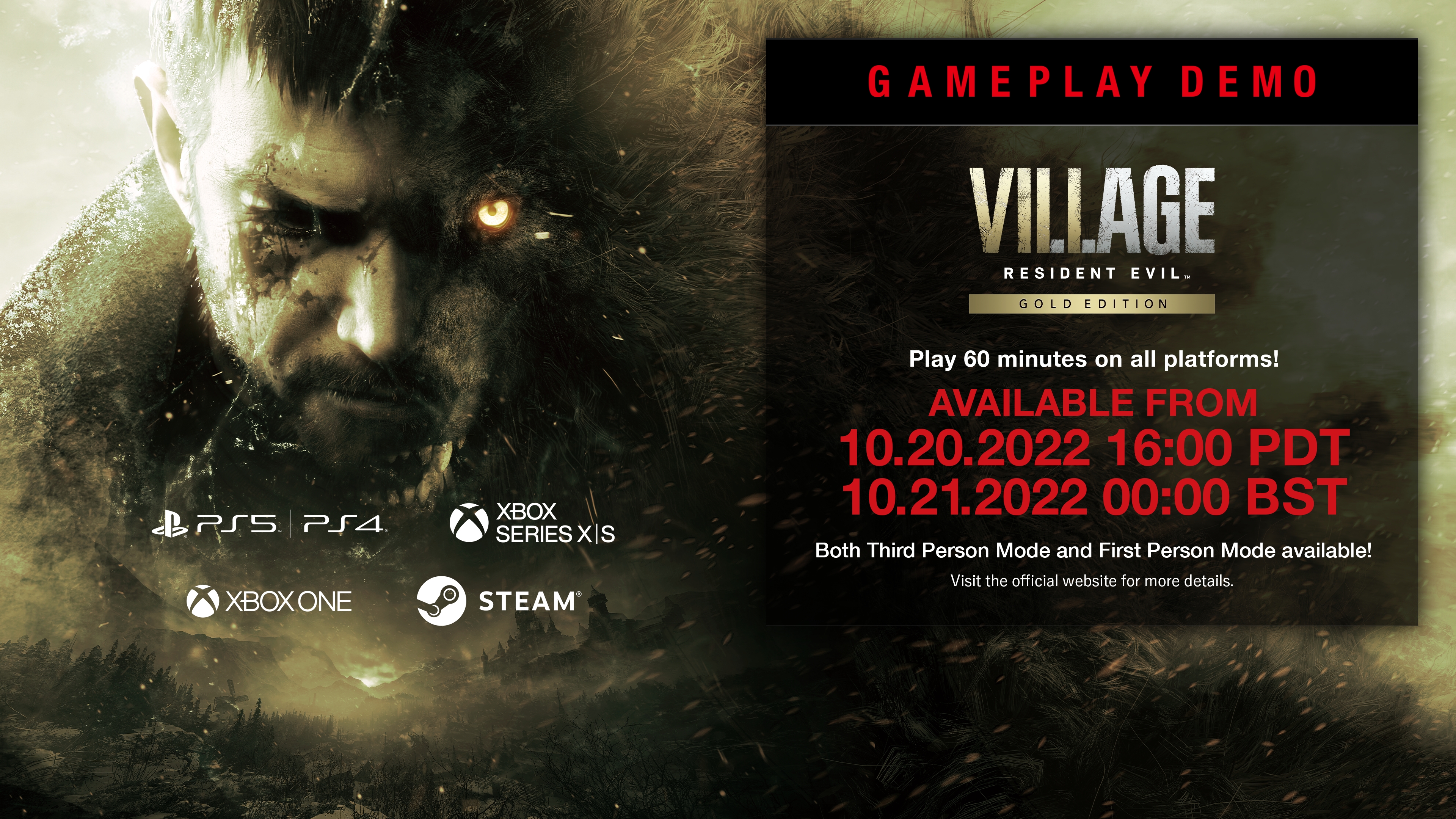 Resident Evil Village release date, pre-order, trailer, demo, news