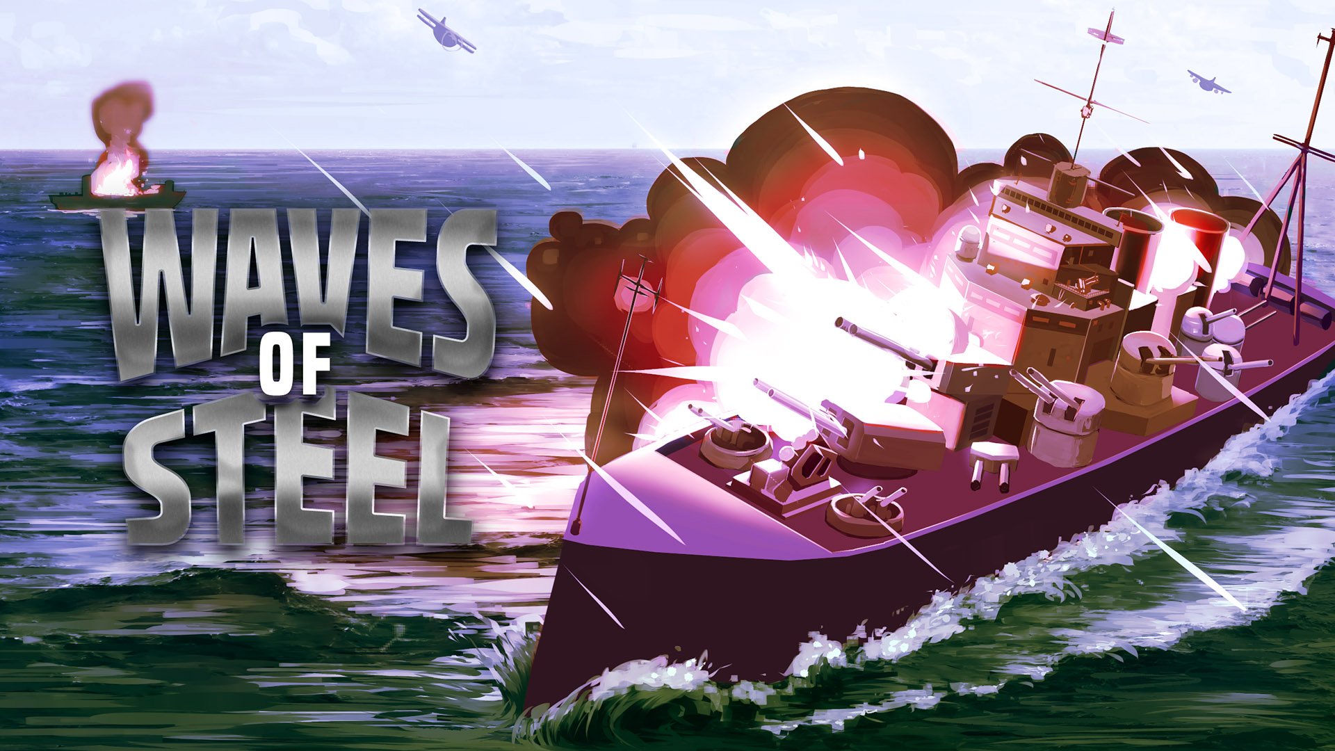#
      Arcade naval combat simulation game Waves of Steel launches February 6, 2023 for PC, later for Xbox Series