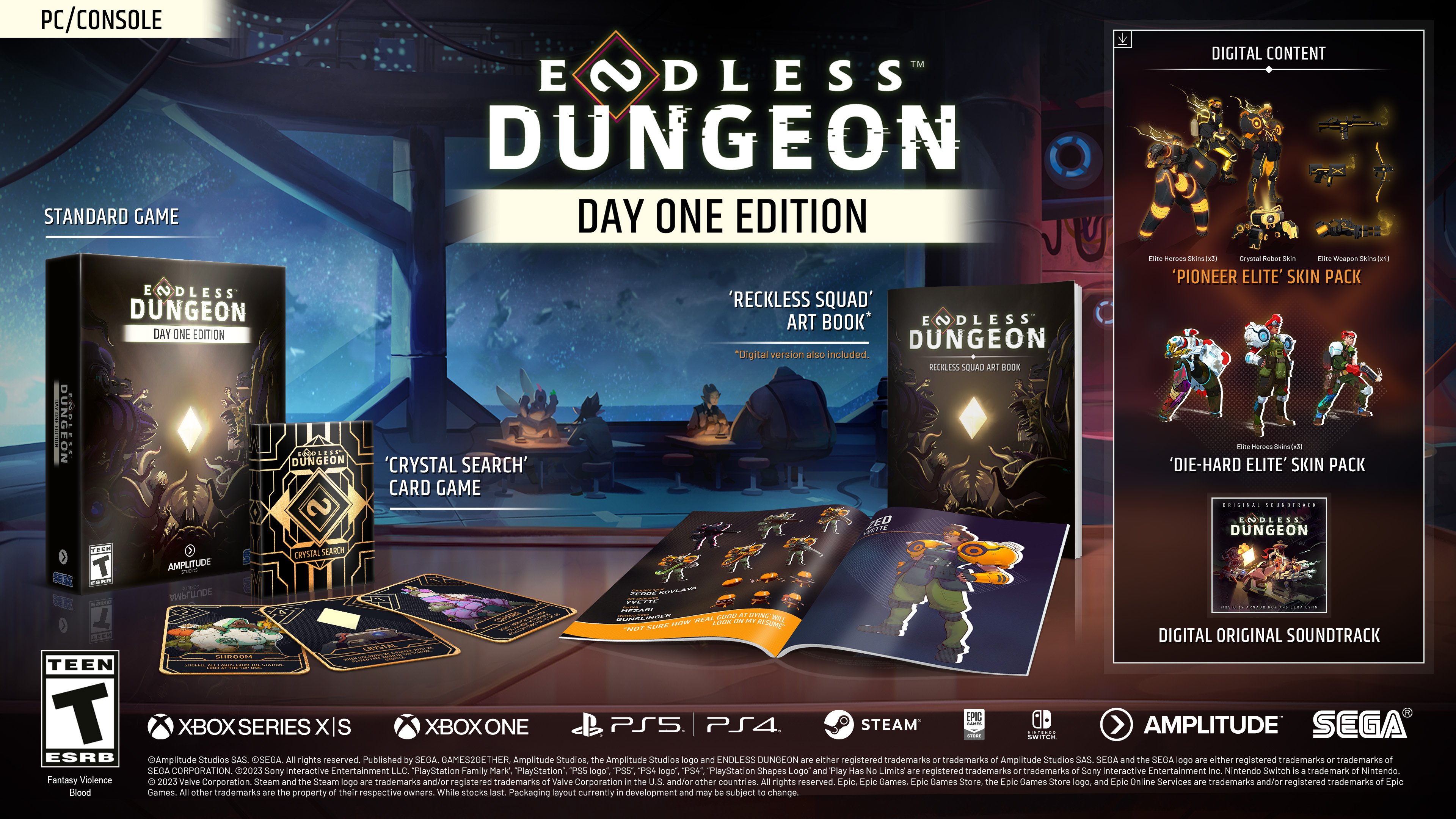 #
      Endless Dungeon launches May 18 for PS5, Xbox Series, PS4, Xbox One, and PC, later for Switch