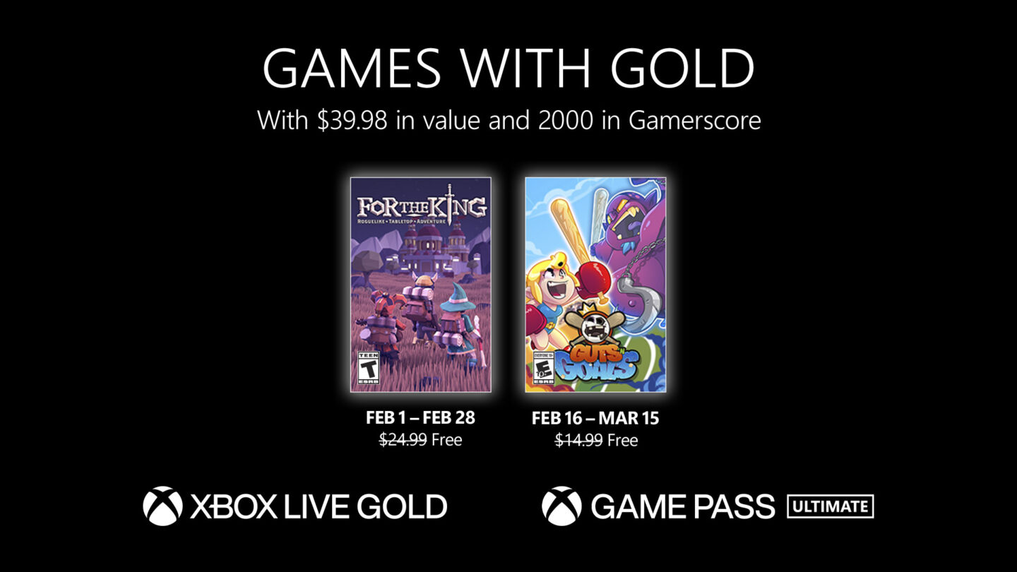 xbox live gold free games december 2023