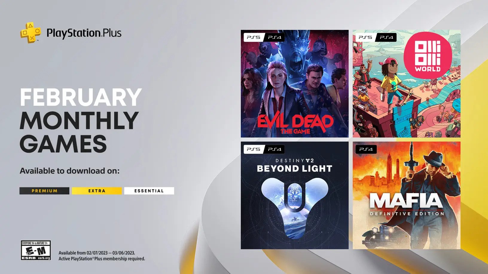 PlayStation Plus Monthly Games lineup for February 2023 announced Gematsu