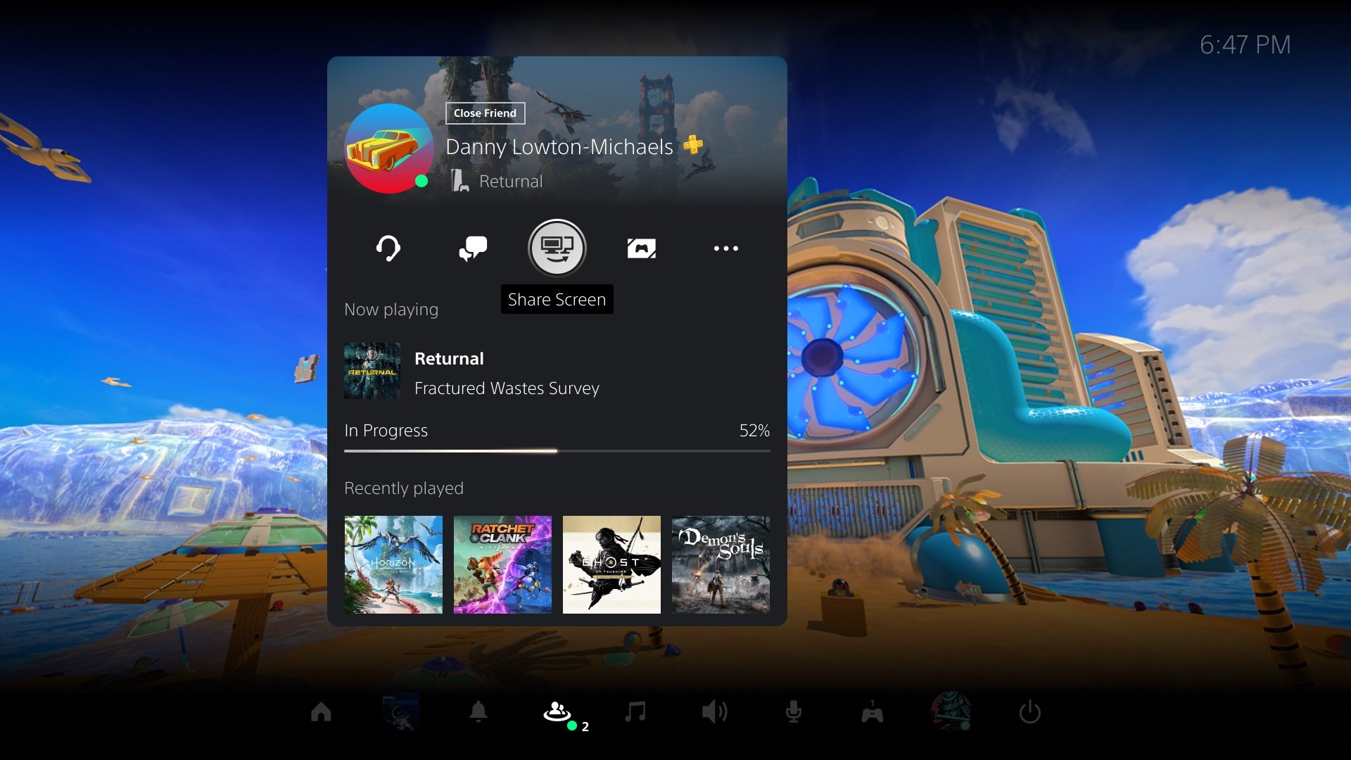 First feature of the Discord/PlayStation integration is rolling out