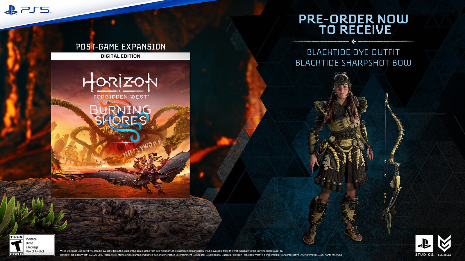 Horizon Forbidden West: Burning Shores DLC Announced, Exclusive to