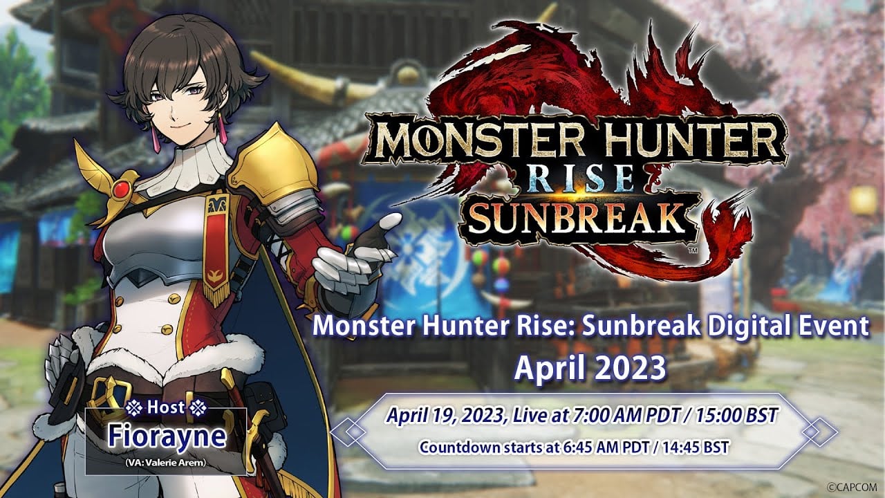 Monster Hunter Rise: Sunbreak Free Title Update 4 Digital Event set for  February 1 - Gematsu