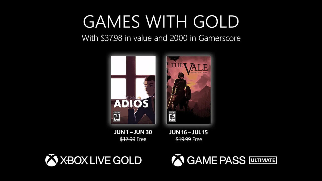 xbox free games with gold june 2023