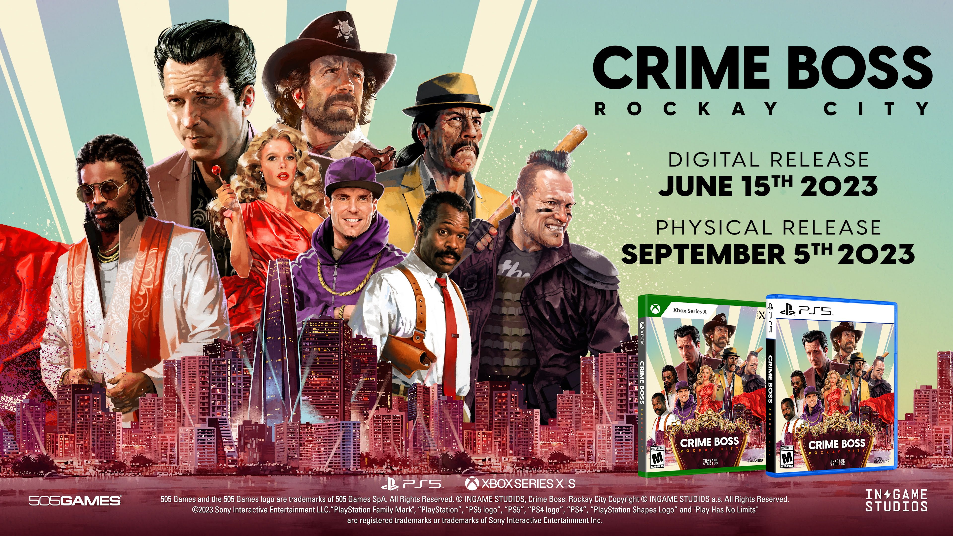 Crime Boss: Rockay City é anunciado e chega em 2023 ao PS5