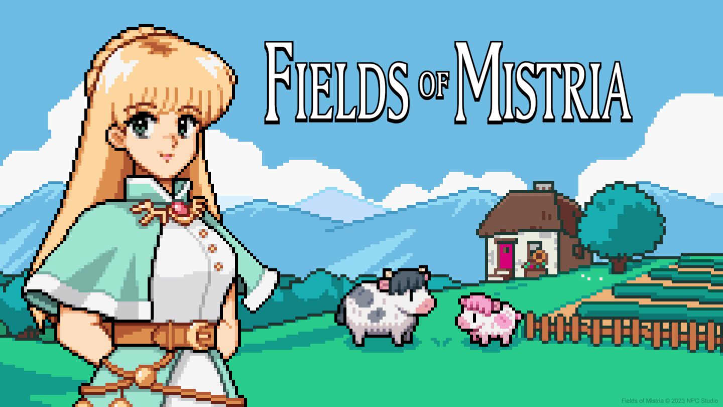 Pixel Art Farming Simulation RPG Fields Of Mistria Announced For ...