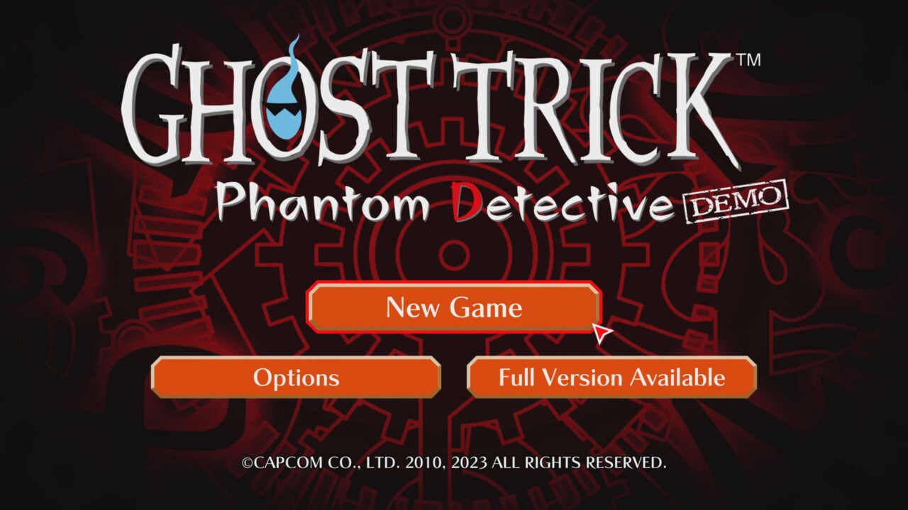 Ghost Trick: Phantom Detective remaster demo now available - Gematsu