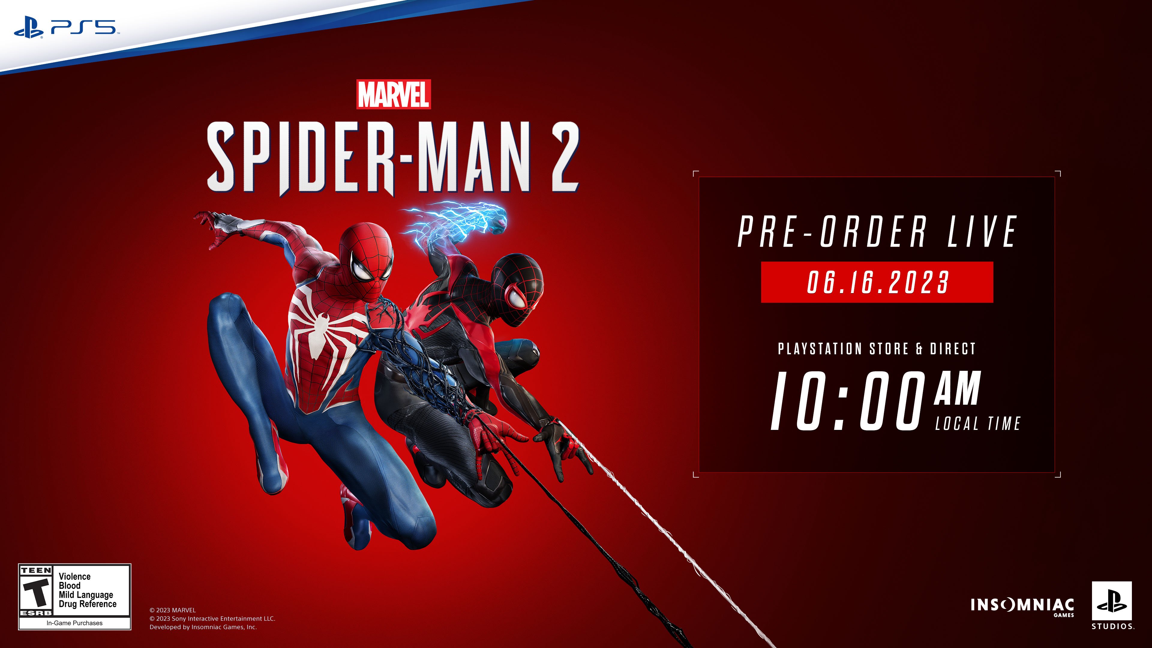 Marvel's Spider-Man 2 launch trailer - Gematsu
