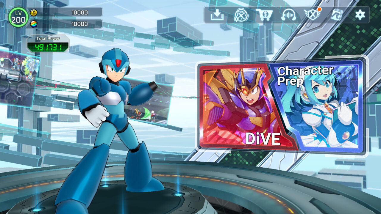 Mega Man X Dive Offline Announced For Pc Ios And Android Gematsu 