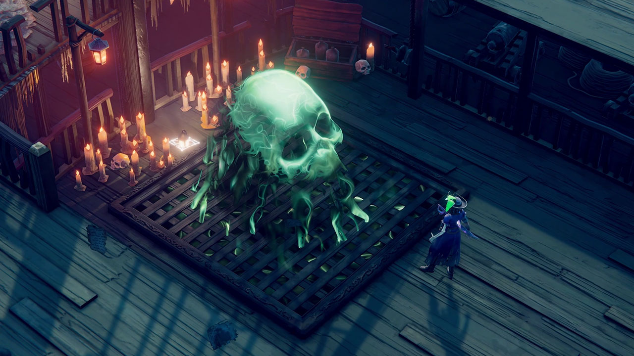 Shadow Gambit: The Cursed Crew Review (PC) - Skeleton Quays - Finger Guns