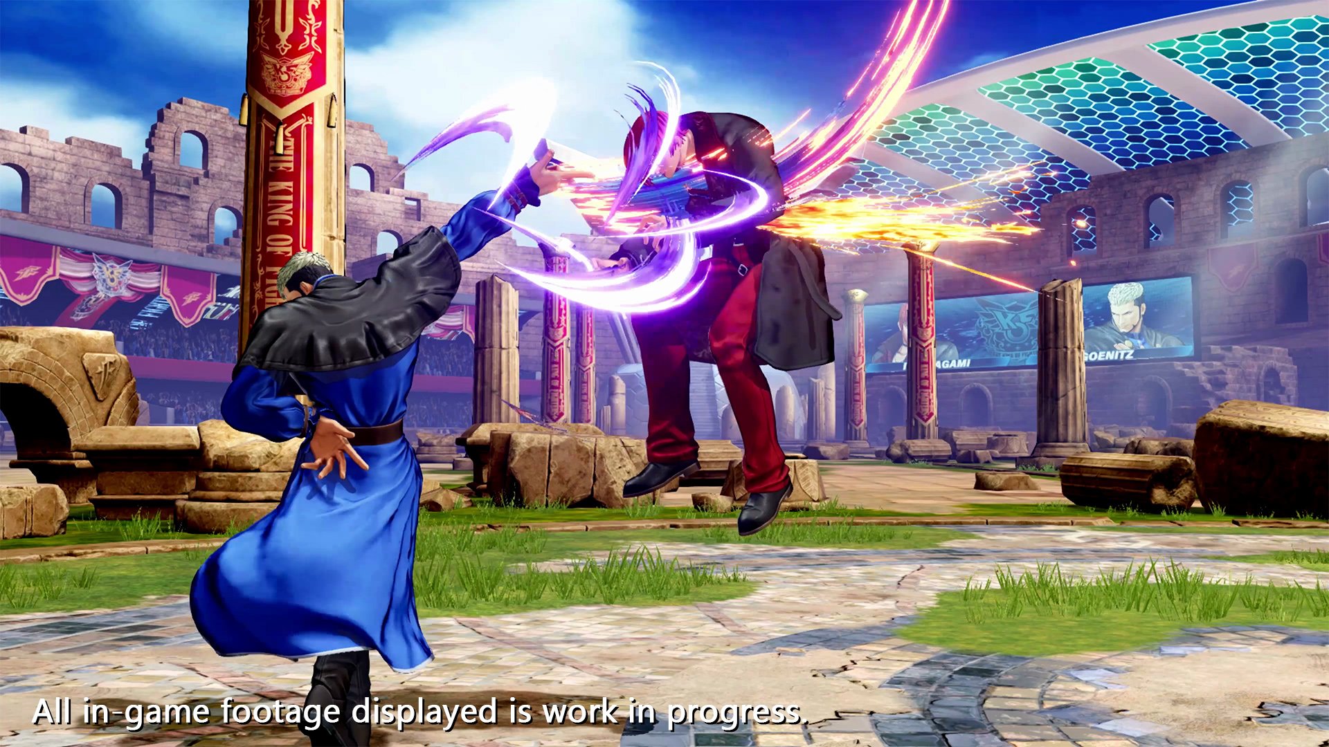 The King of Fighters XV Reveals Free Goenitz DLC; KOF XIII Global