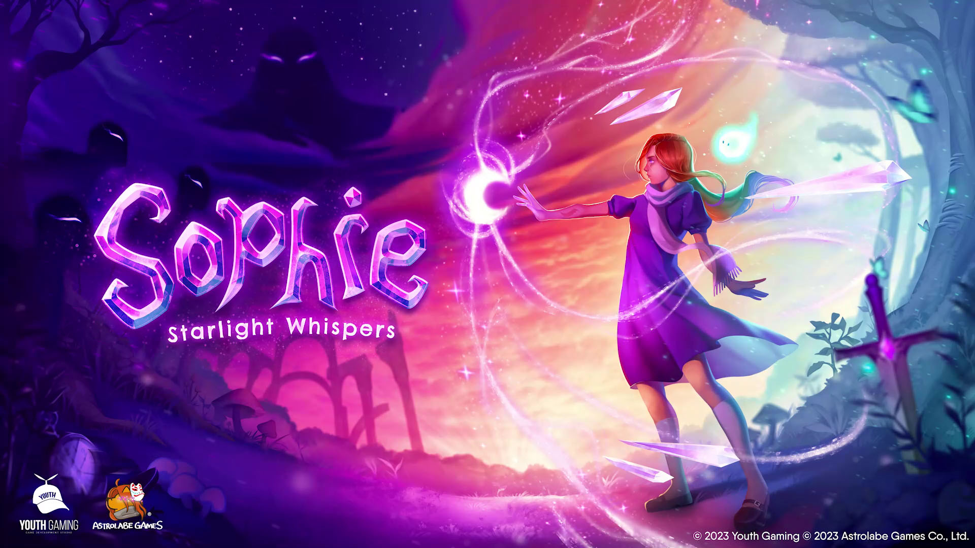 Whispers of light full hd anime em um mundo branco