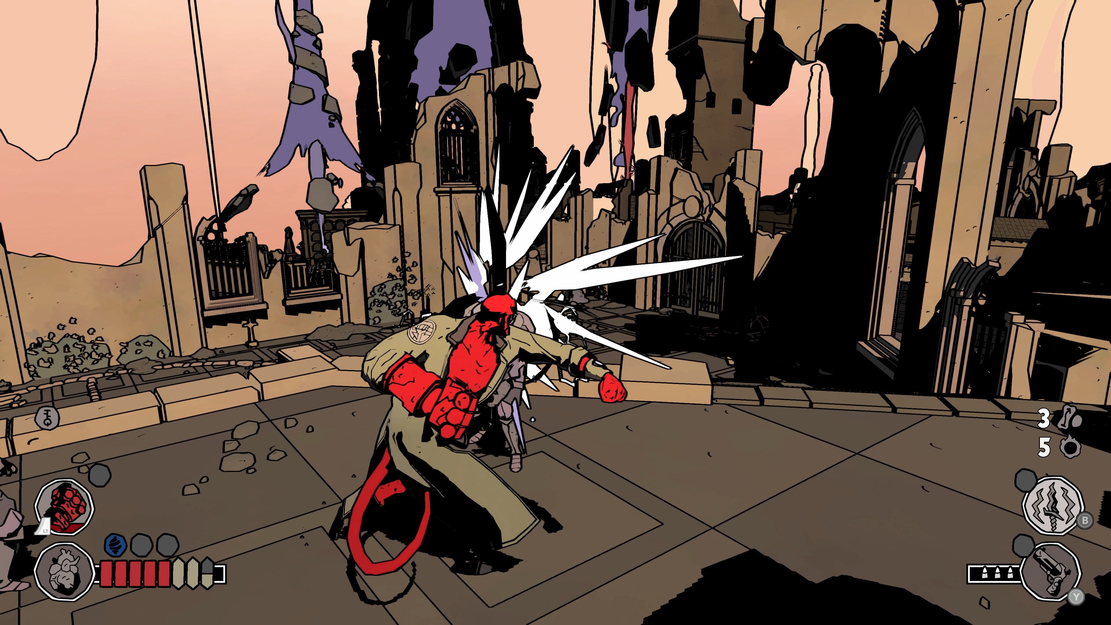 Hellboy Web of Wyrd is a new roguelite coming to PC and consoles