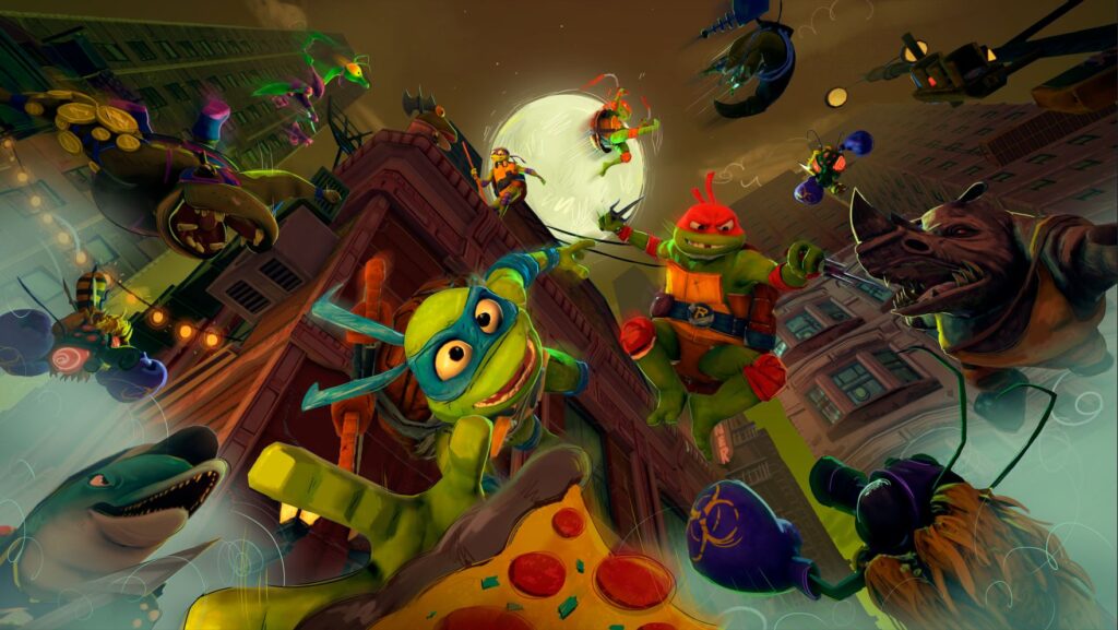 Teenage Mutant Ninja Turtles Mutant Mayhem game announced for consoles