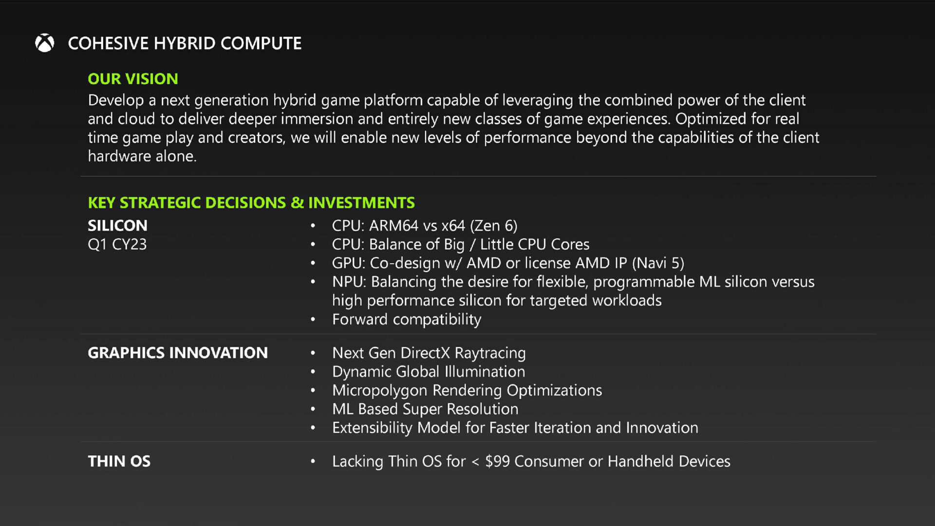 Xbox FTC leaks - the next-generation Xbox, mid-generation Xbox Series