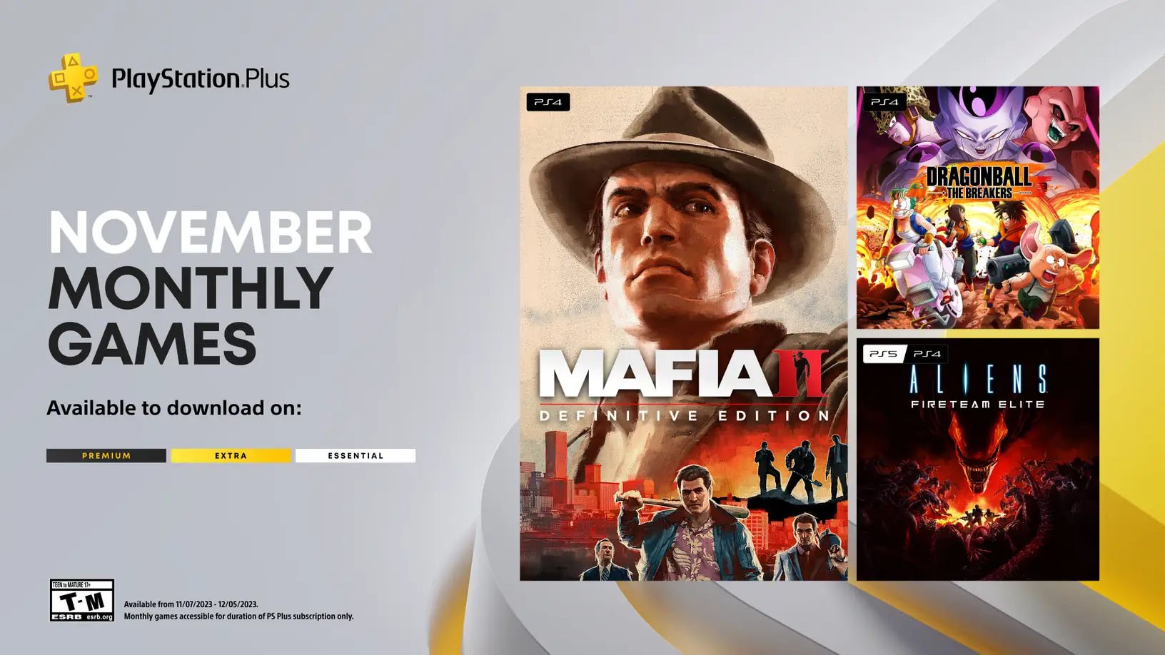 PlayStation Plus Monthly Games lineup for November 2023 announced Gematsu