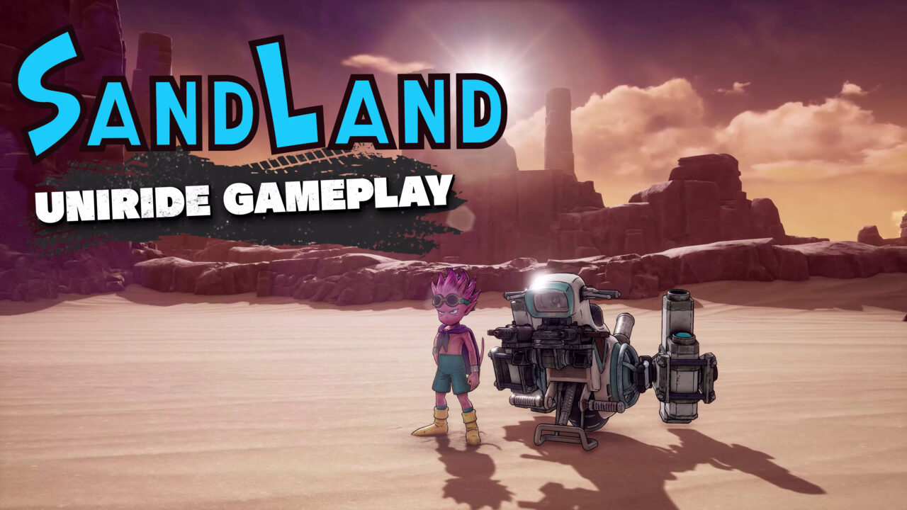 SAND LAND ‘Uniride Gameplay’ trailer - Gematsu