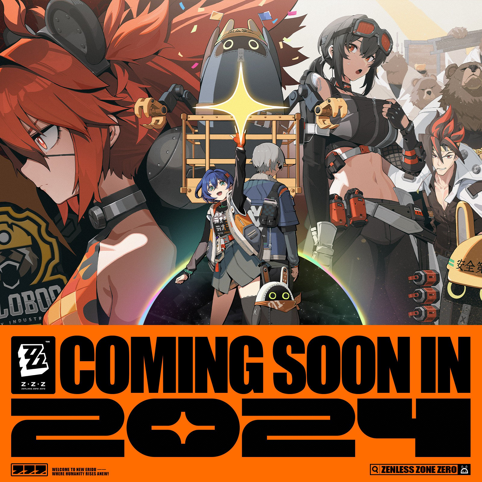 Zenless Zone Zero teased for 2024 release at The Game Awards 2023