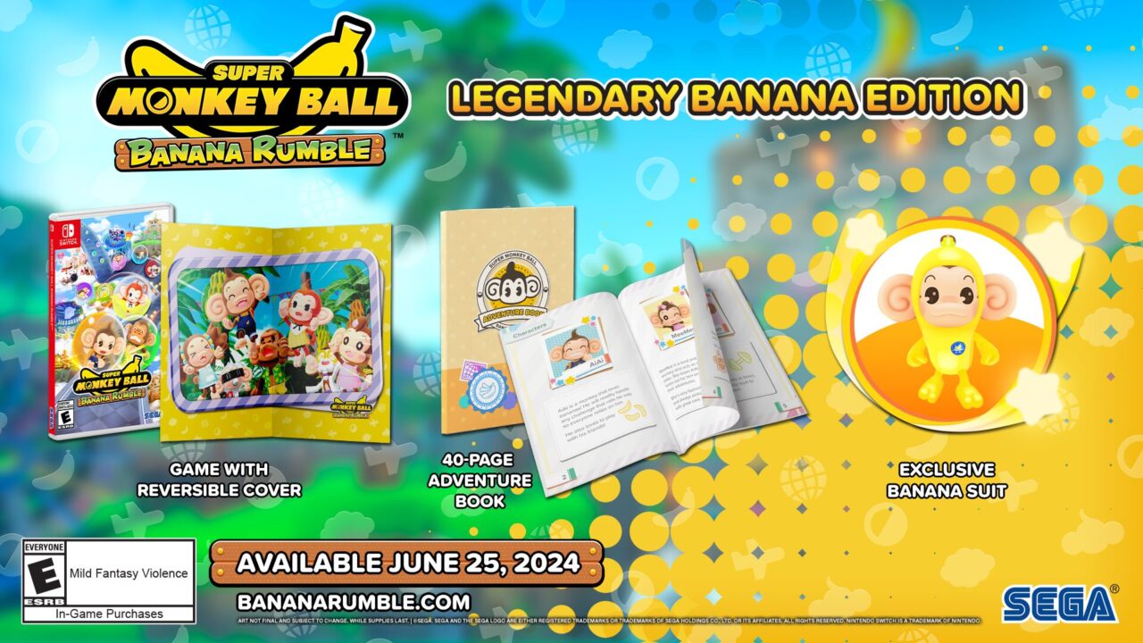 Super Monkey Ball: Banana Rumble announced for Switch - Gematsu