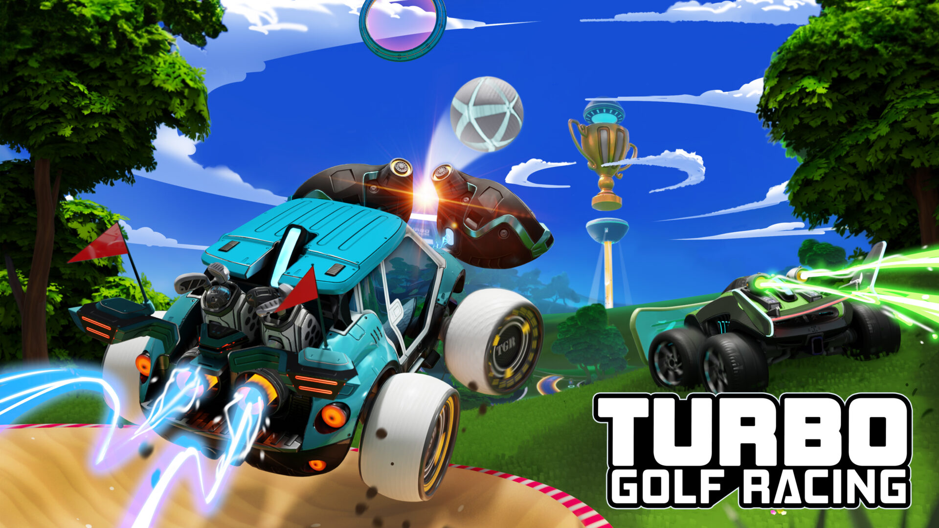 Turbo Golf Racing launches in Q2 2024 for PS5, Xbox Series, Xbox One