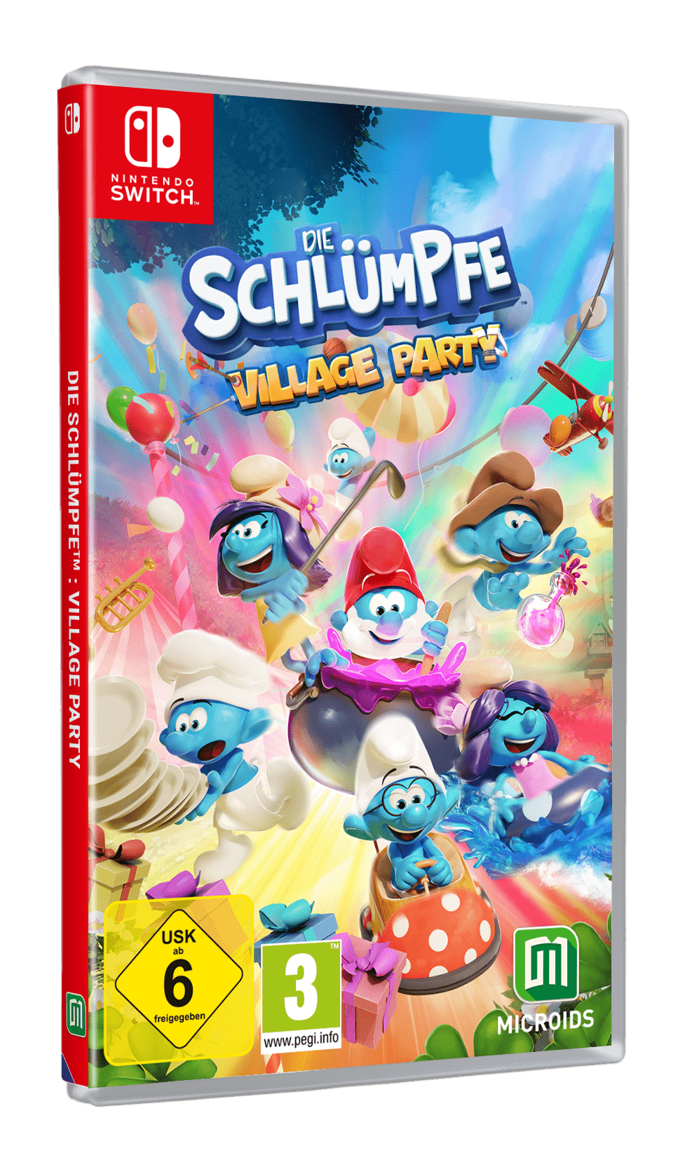 The Smurfs: Village Party announced for PS5, Xbox Series, PS4, Xbox One,  Switch, and PC - Gematsu