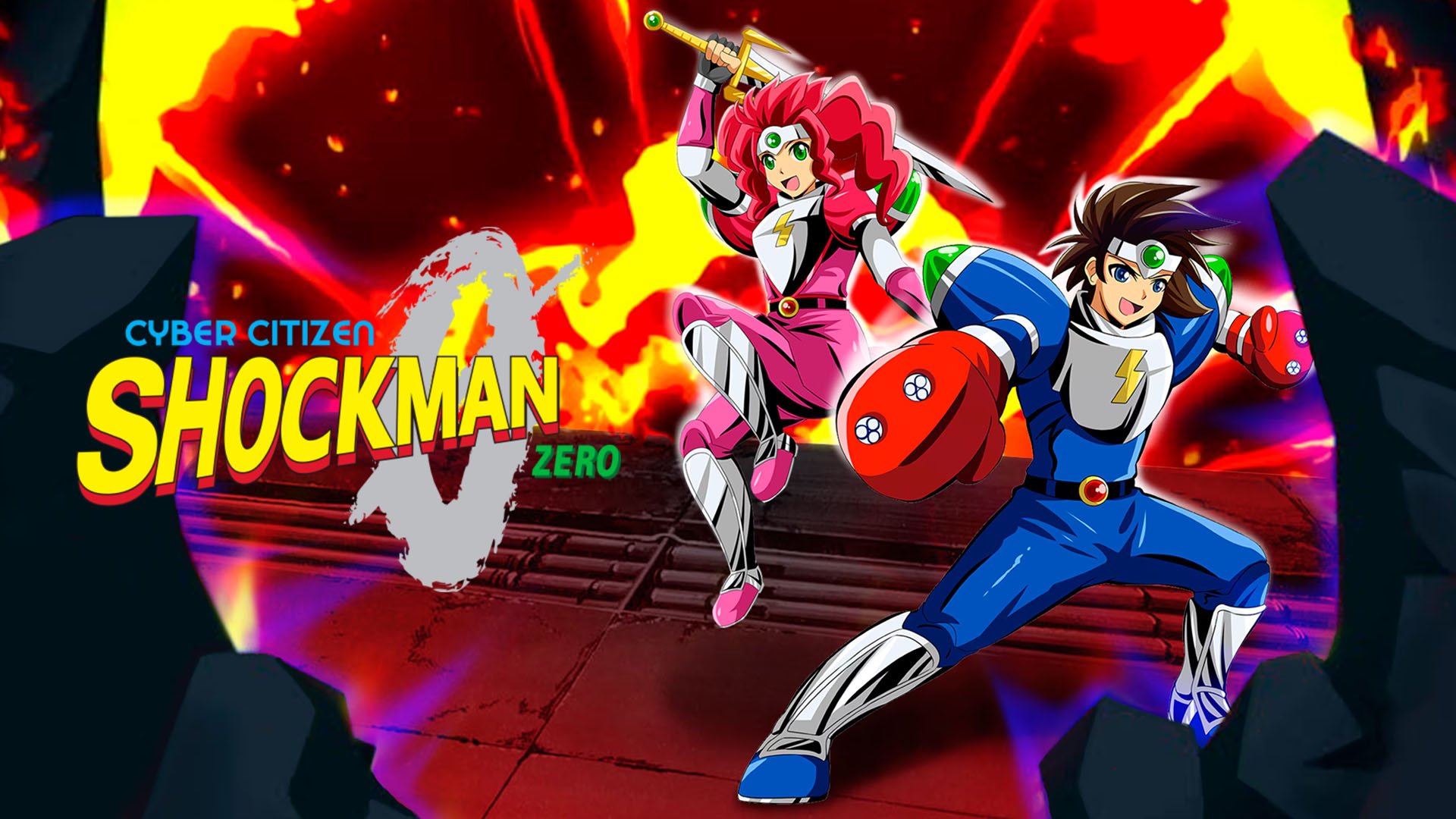 Cyber Citizen Shockman Zero coming to PS5, Xbox Collection, PS4, Xbox One, and Swap on July 5