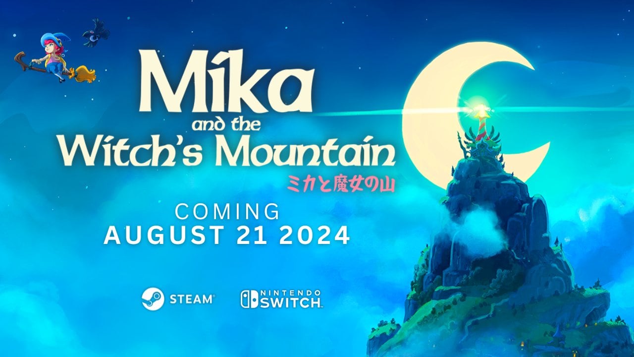 #
      Mika and the Witch’s Mountain launches August 21 for Switch and PC, later in 2024 for PS5, Xbox Series, PS4, and Xbox One
