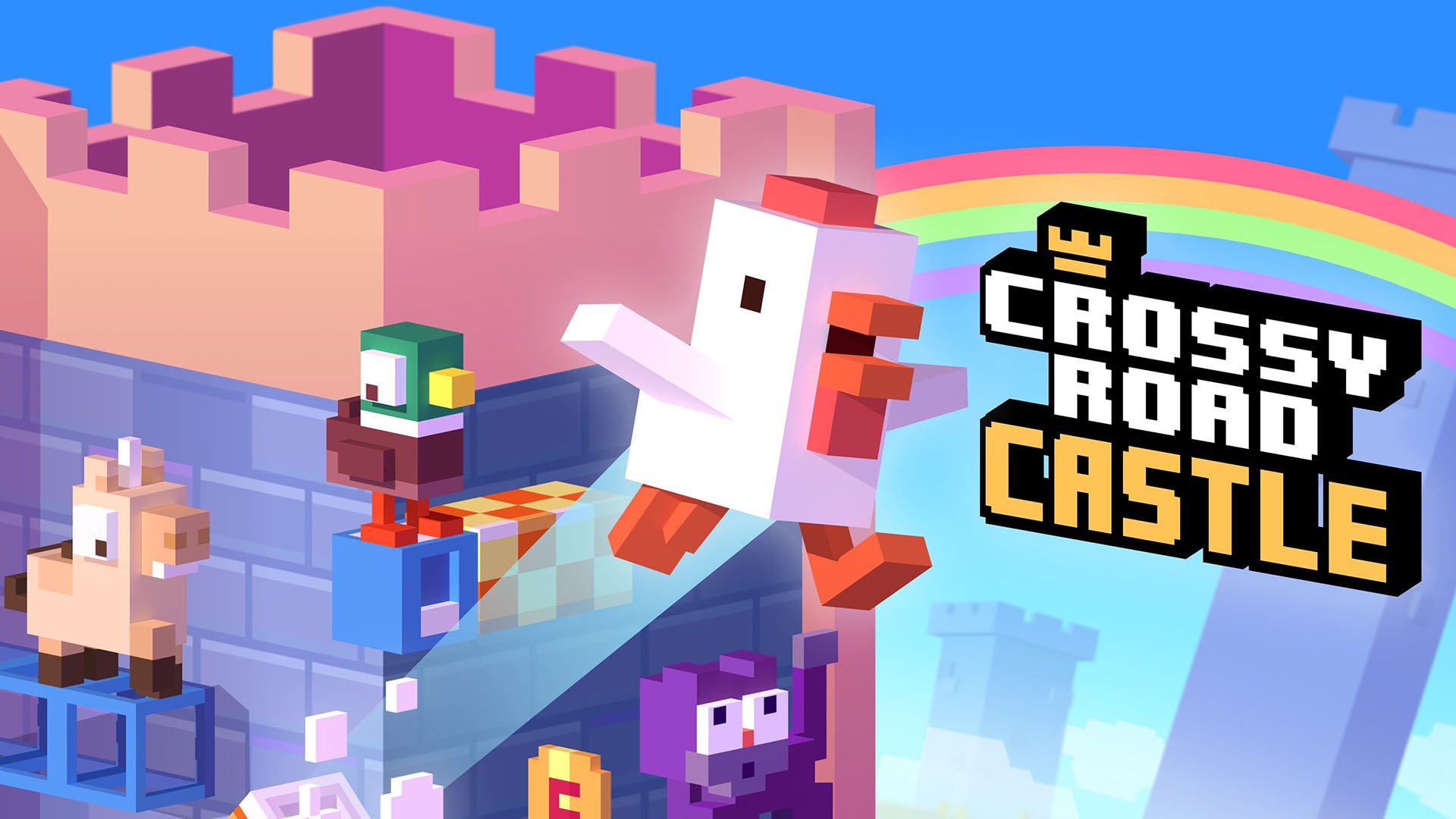 Crossy Road Castle is coming to PS5, Xbox Series, Xbox One and Switch
