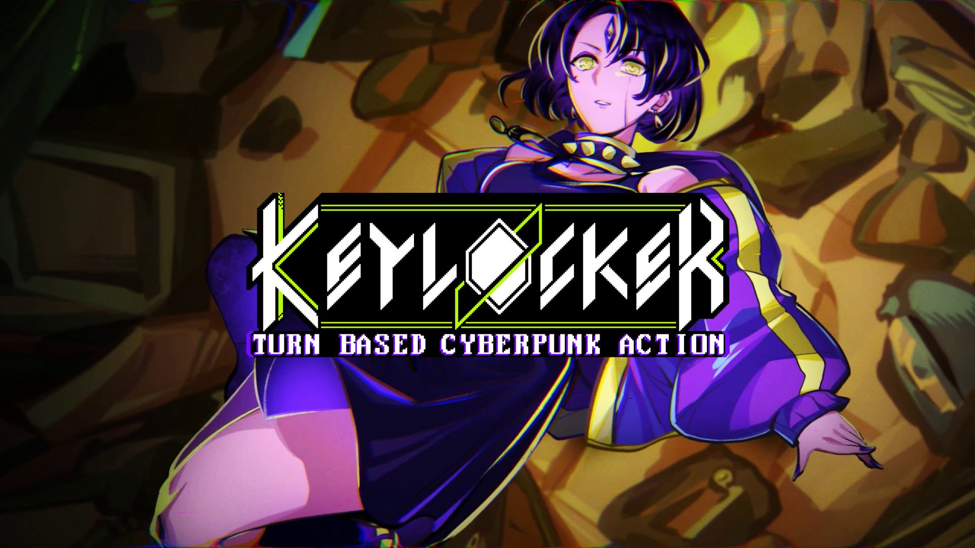 Keylocker: turn-based cyberpunk action released on September 18th