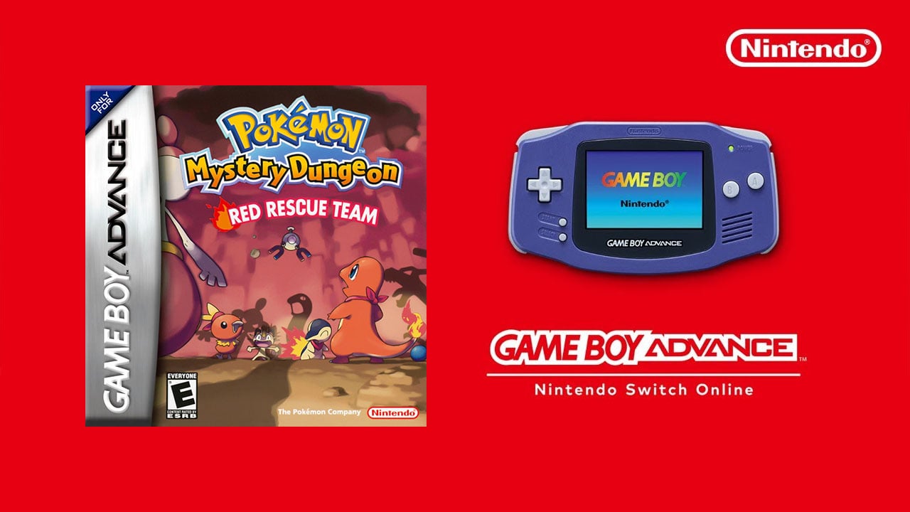 Game Boy Advance – Nintendo Switch Online adds Pokemon Mystery Dungeon: Red Rescue Team on August 9