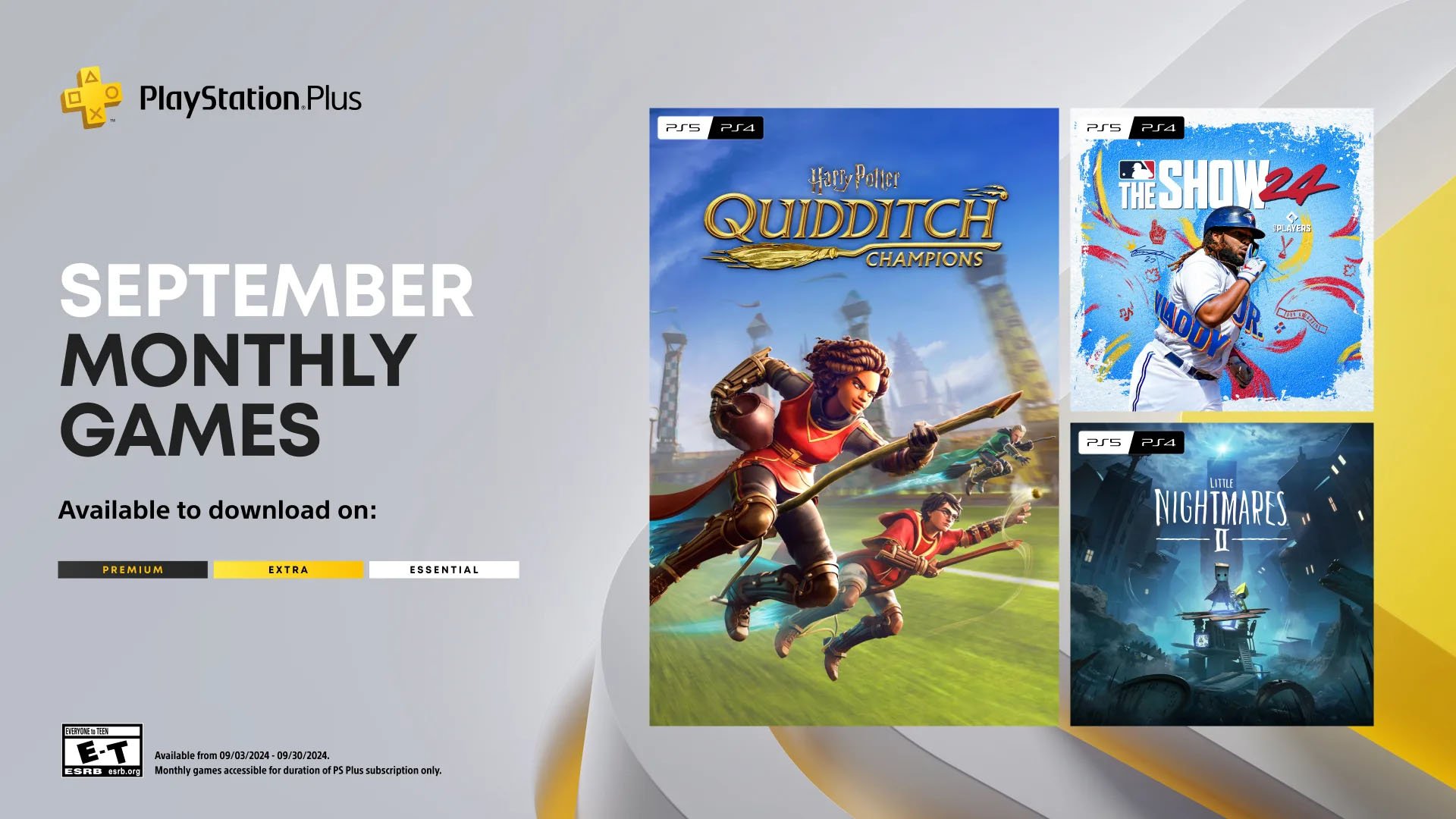 PlayStation Plus Monthly Games lineup for September 2024 announced