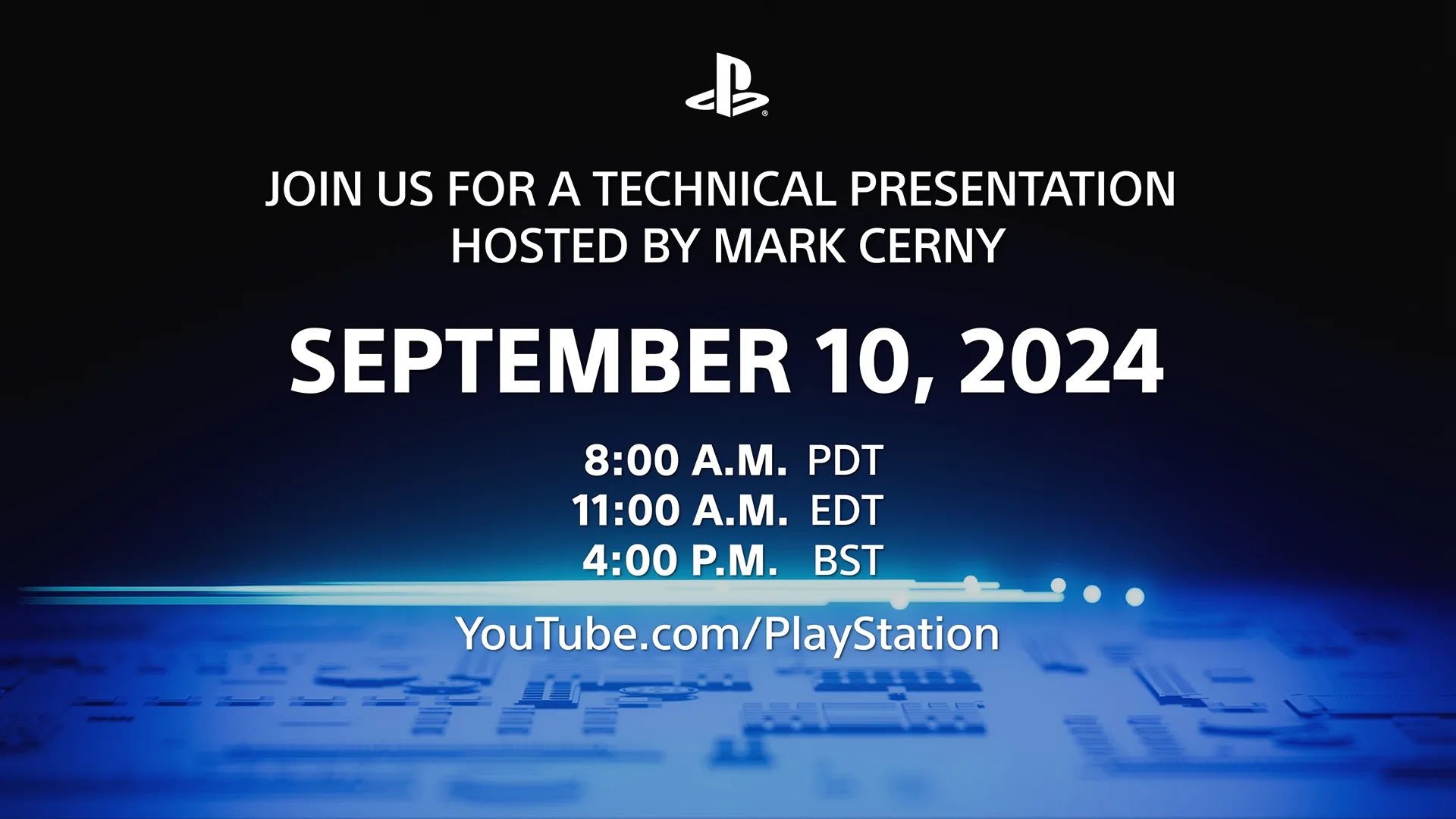 PlayStation 5 Technical Presentation: September 10, 2024