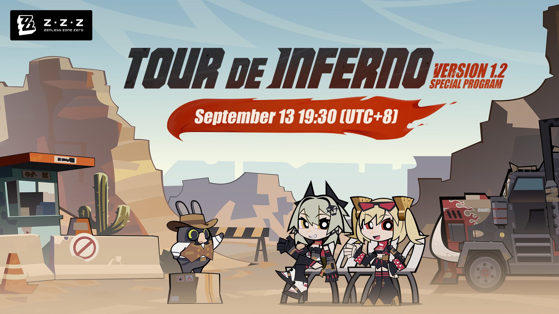 Zenless Zone Zero Version 1.2 "Tour de Inferno" Special Program