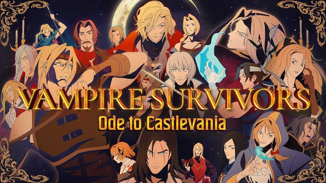 Vampire Survivors DLC “Ode to Castlevania” announced