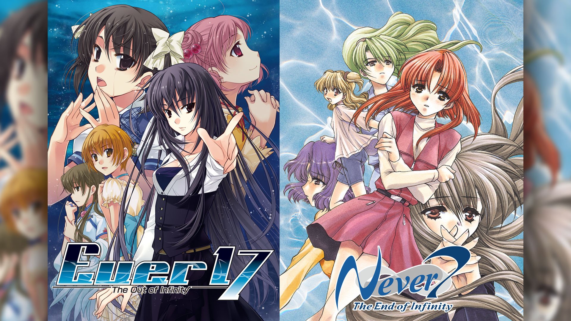 Ever 17: The Out of Infinity and Never 7: The End of Infinity remasters announced for PS4, Switch, and PC