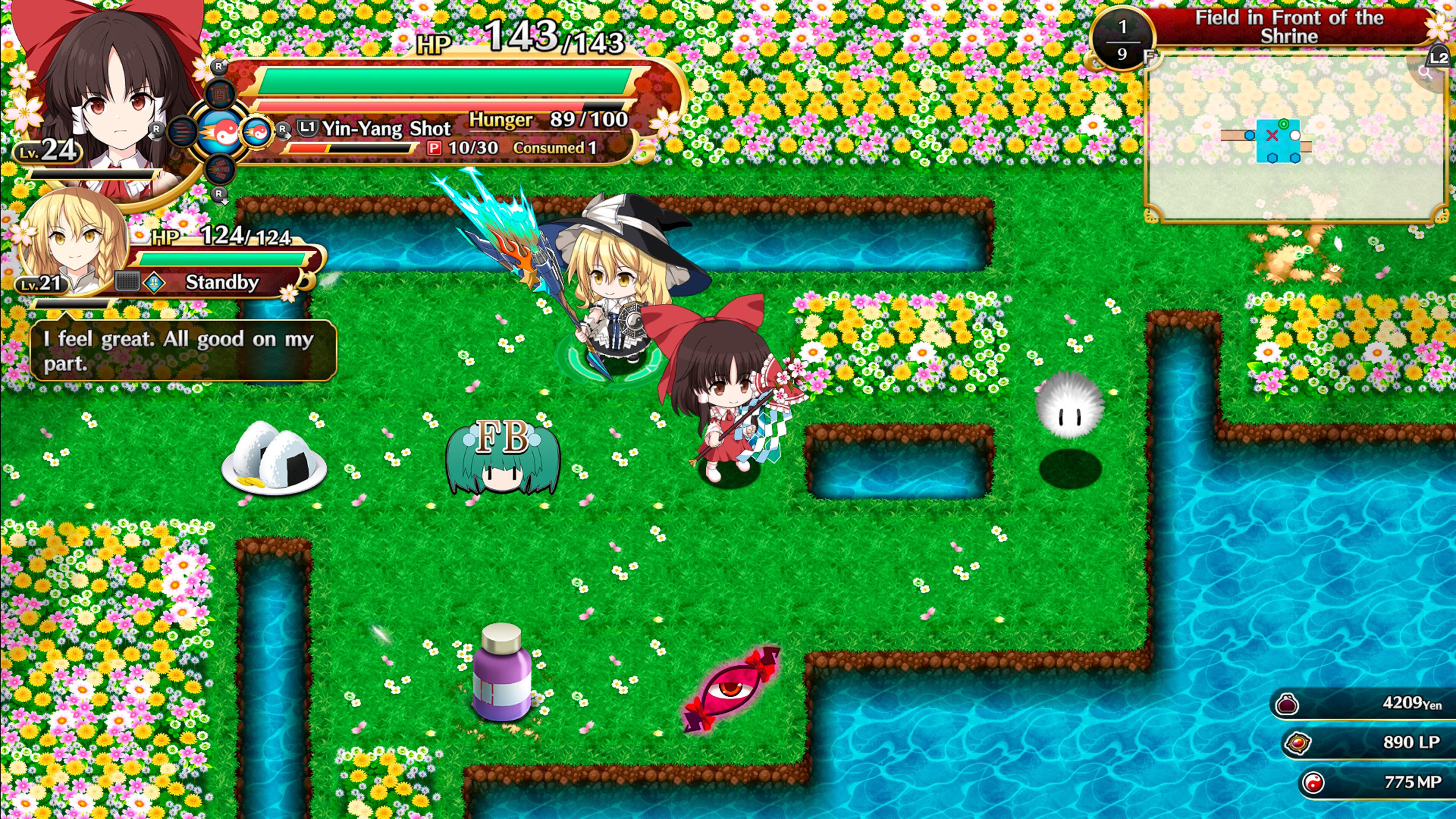 Touhou Genso Wanderer: FORESIGHT update adds “dozens” of new dungeons in December