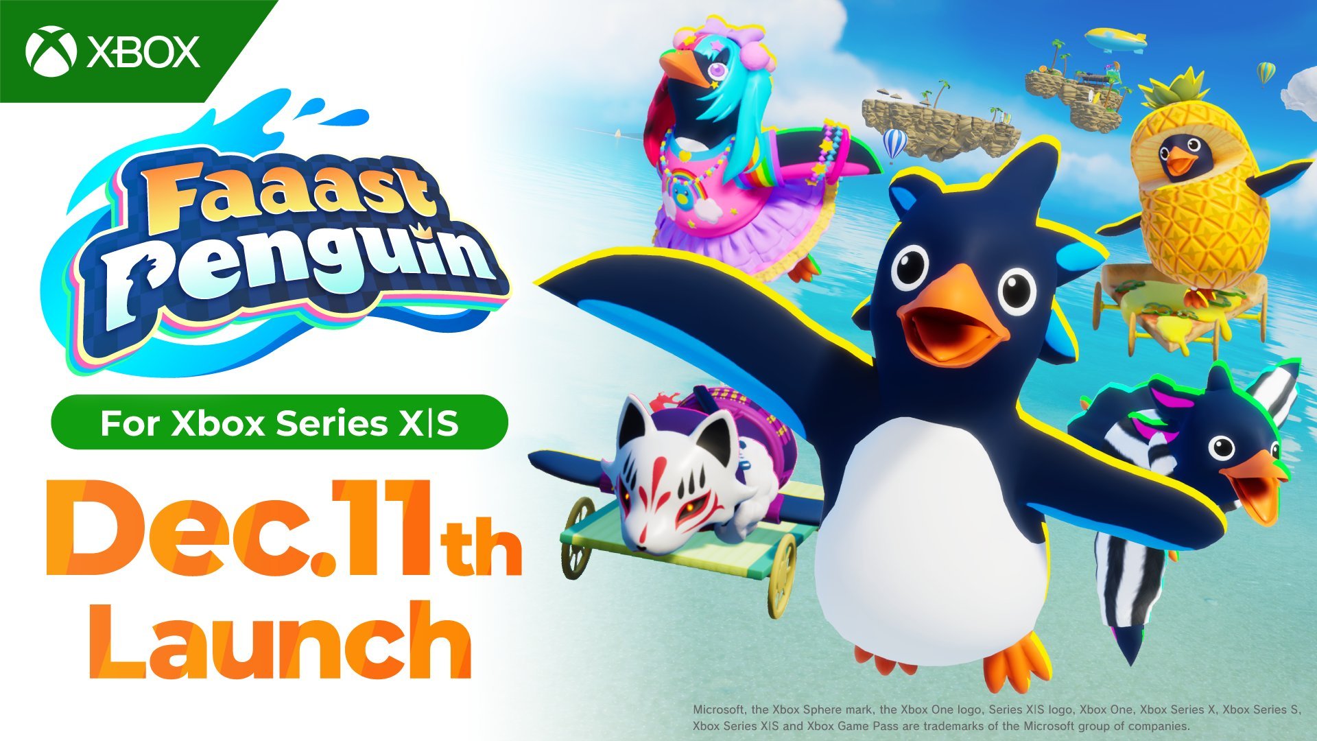 Faaast Penguin for Xbox Series launches December 11