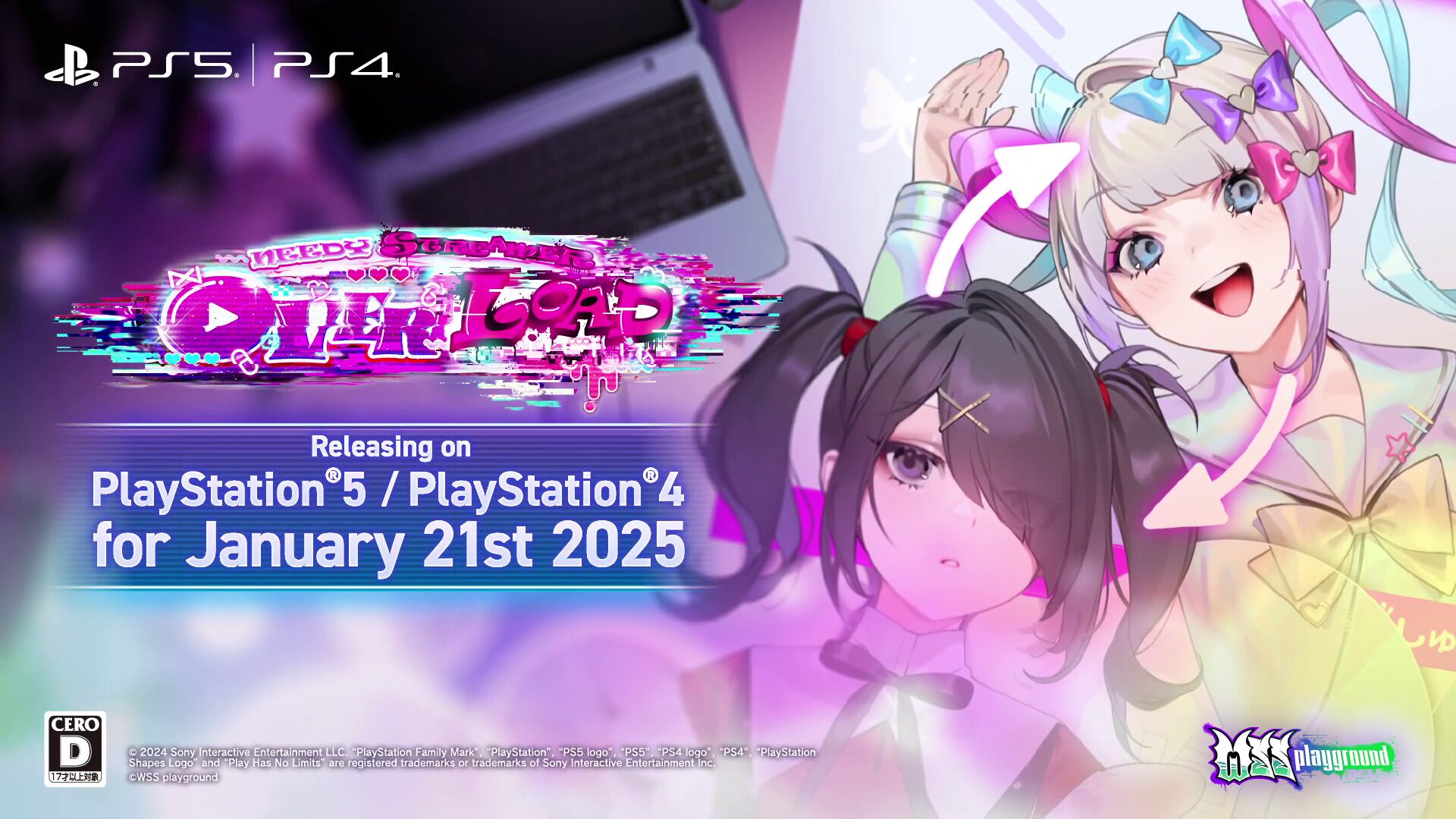 NEEDY STREAMER OVERLOAD coming to PS5, PS4 on January 21, 2025 Gematsu