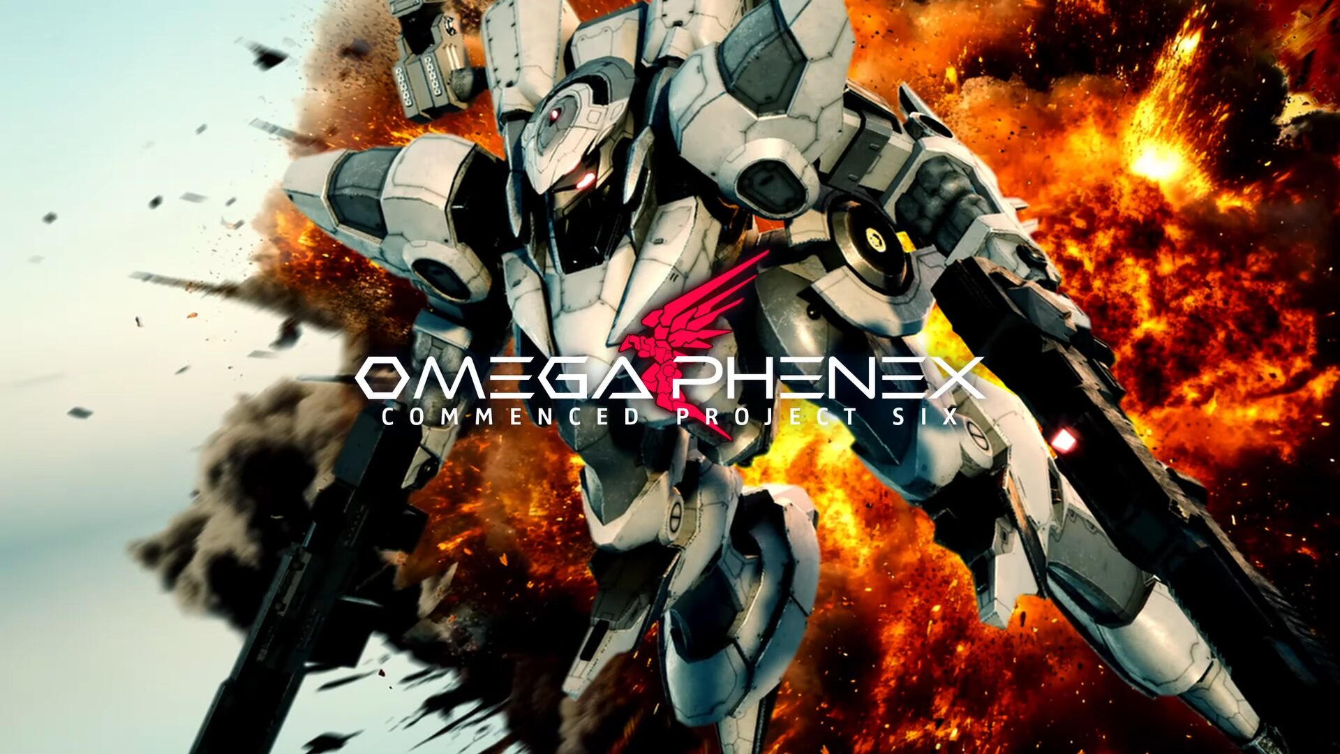 High-speed mech action game Project Six for PC officially titled OMEGA PHENEX COMMENCED PROJECT SIX