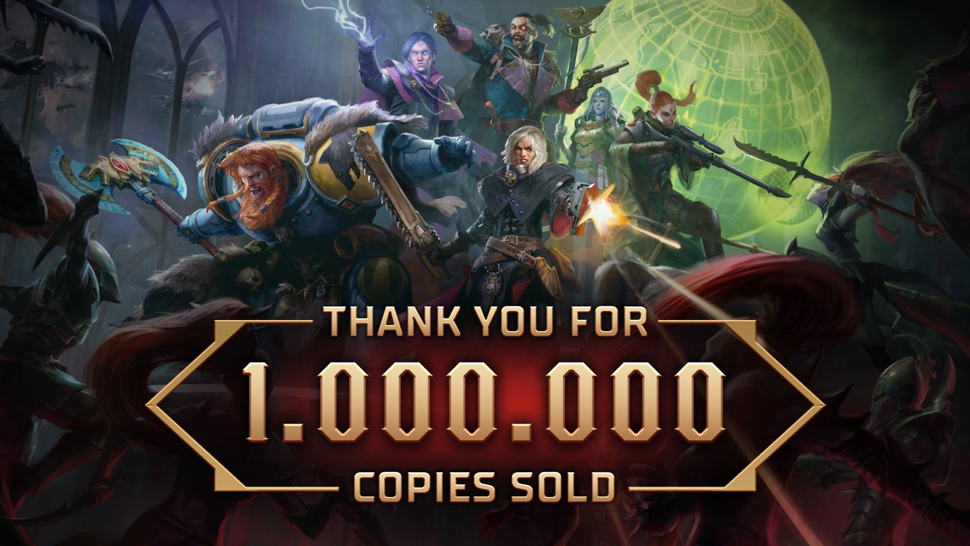 #
      Warhammer 40,000: Rogue Trader sales top one million